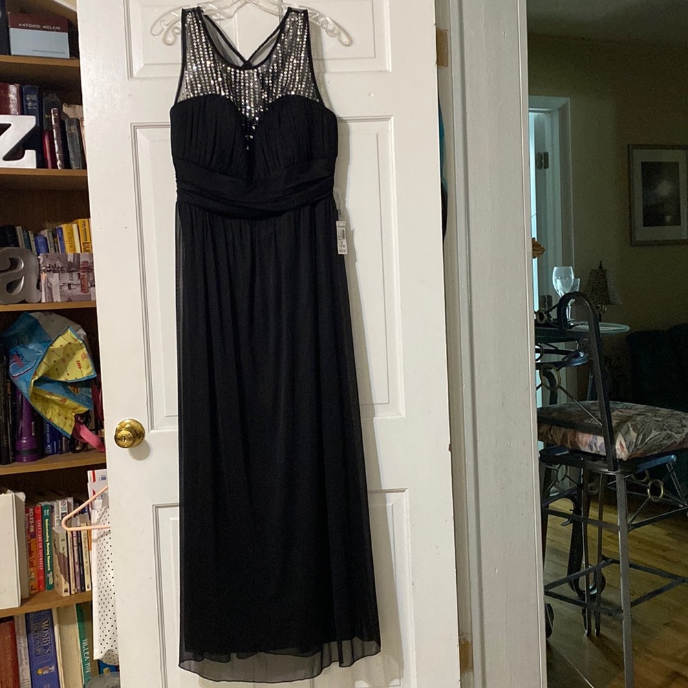 SEQUIN TOP FORMAL DRESS